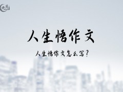 人生悟作文900字（11篇）